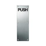 GERE PUSH HANDLE GPH-1 STAINLESS STEEL 1 EACH SATIN CHROME