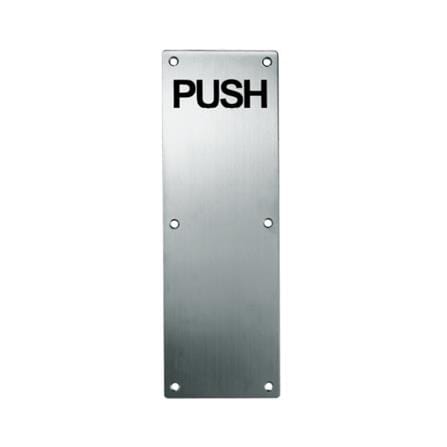 GERE PUSH HANDLE GPH-1 STAINLESS STEEL 1 EACH SATIN CHROME