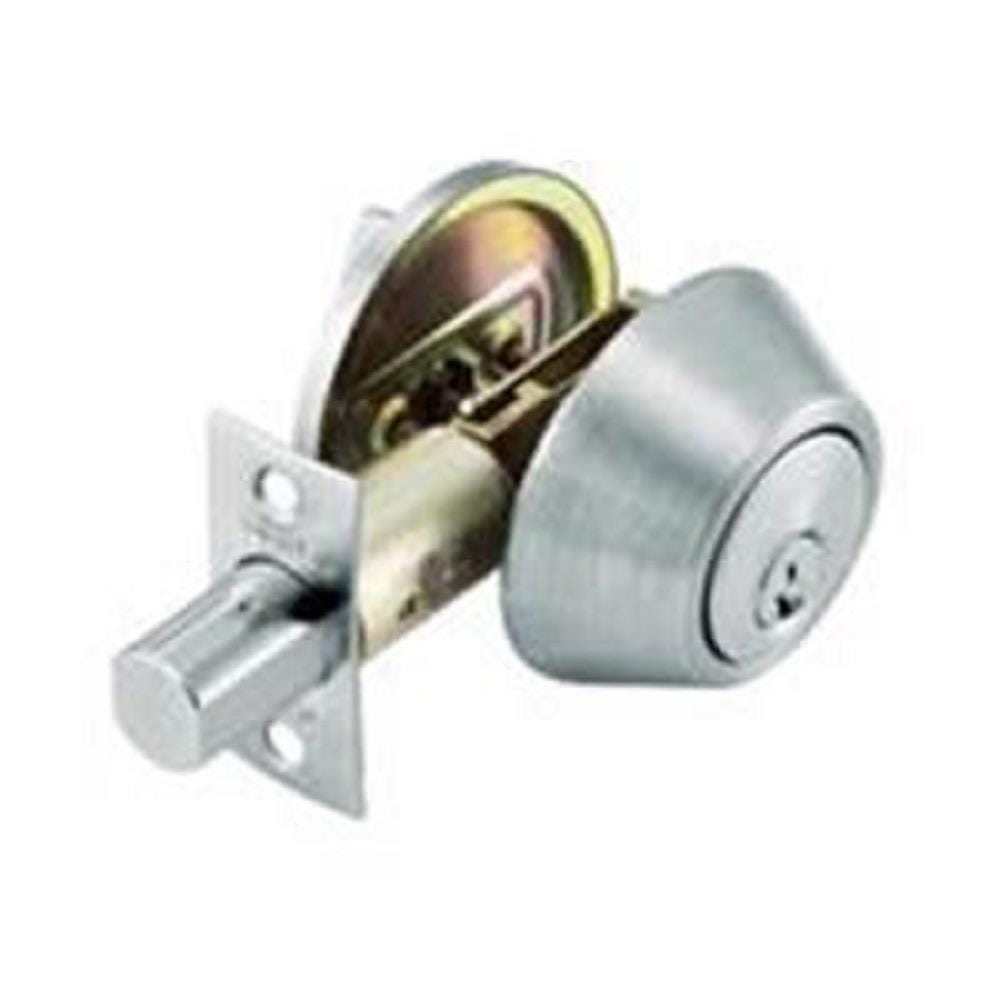 GERE SINGLE DEADBOLT G3101-M26D 60-70MM SATIN CHROME