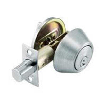 GERE SINGLE DEADBOLT G3101-M26D 60-70MM SATIN CHROME
