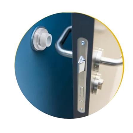 GERE STAINLESS STEEL DOOR STOPPER 60MM DH011-M26D