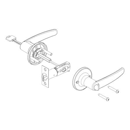ST.GUCHI BATHROOM LEVER TL 8610 STAINLESS STEEL
