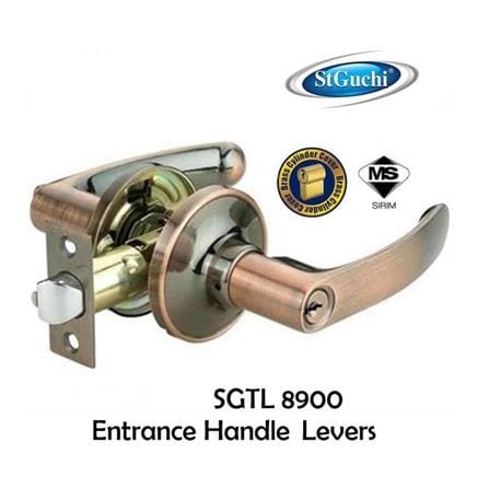 ST.GUCHI ENTRANCE LEVER TL-8900 ANTIQUE COPPER