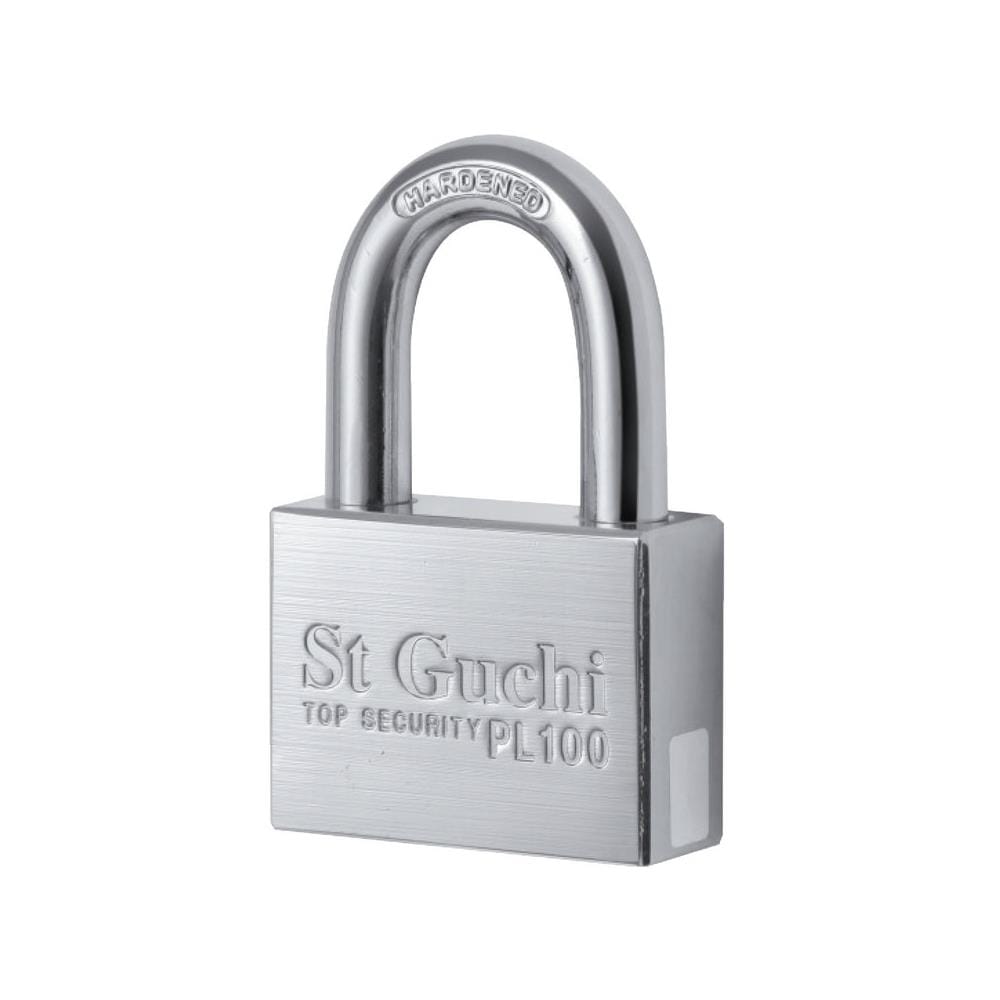 ST. GUCHI KEYED ALIKE PADLOCK SET PL100 (N)-405 40MM CHROME 5 EACH