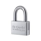 ST. GUCHI KEYED ALIKE PADLOCK SET PL100 (N)-504 50MM CHROME 4 EACH