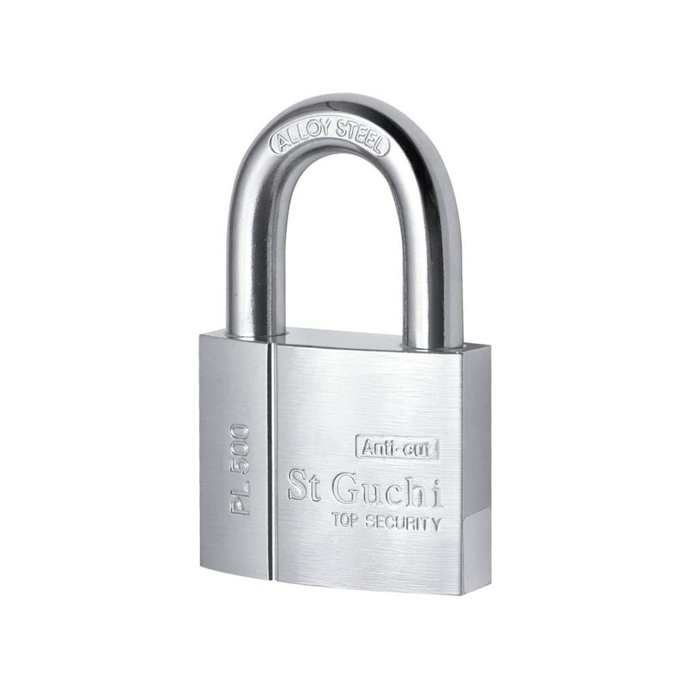 ST. GUCHI KEYED ALIKE PADLOCK SET PL500 (N)-502 50MM CHROME 2 EACH