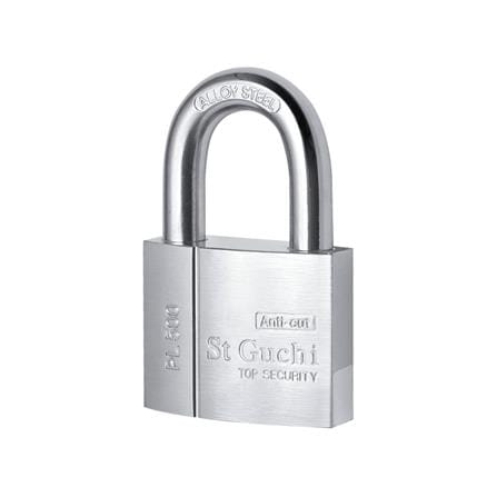 ST. GUCHI KEYED ALIKE PADLOCK SET PL500 (N)-504 50MM CHROME 4 EACH