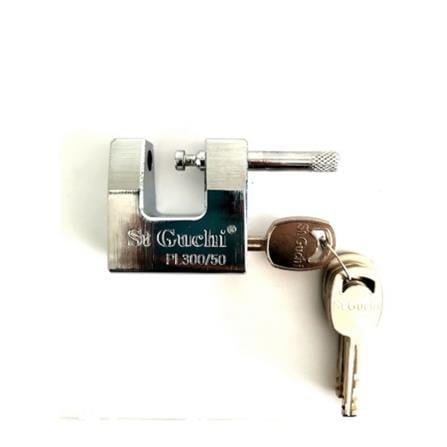 ST. GUCHI PADLOCK SINGLE PL300 50MM 1 EACH CHROME