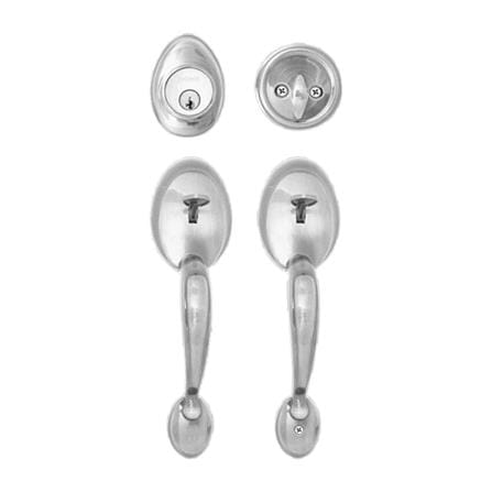 ST.GUCHI HANDLE GRIP SET SGZH 380 SATIN NICKEL