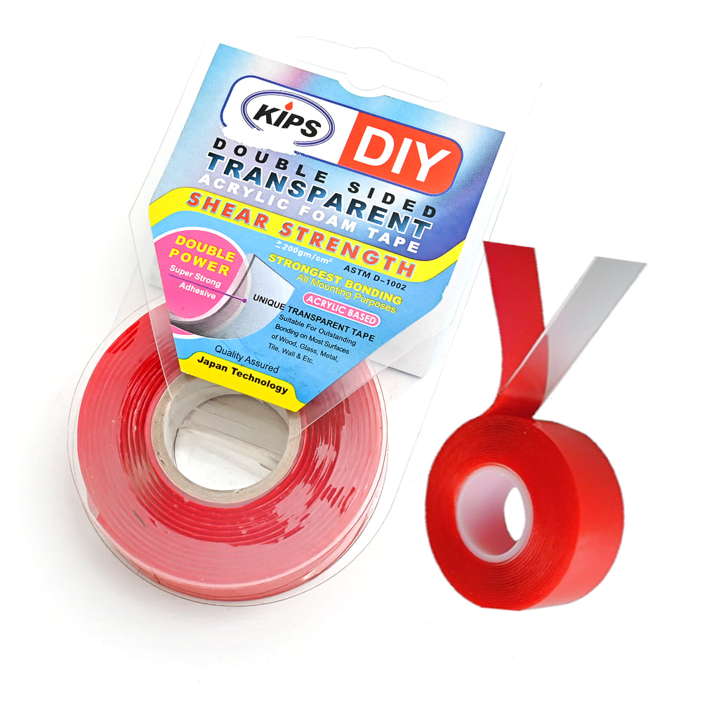 KIPS ACRYLIC FOAM TAPE 18MM 2METER