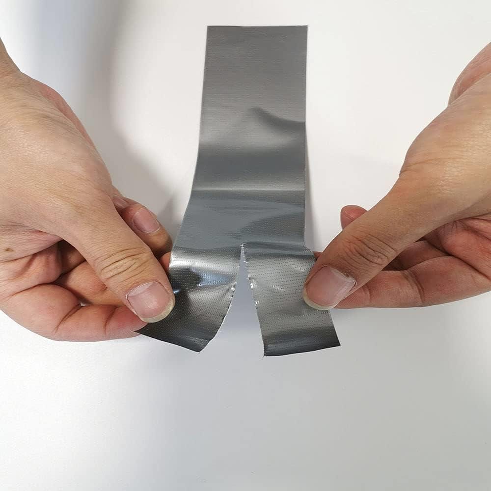 KIPS CLOTH DUCT TAPE 24MM X 10 YARDS SILVER EACH