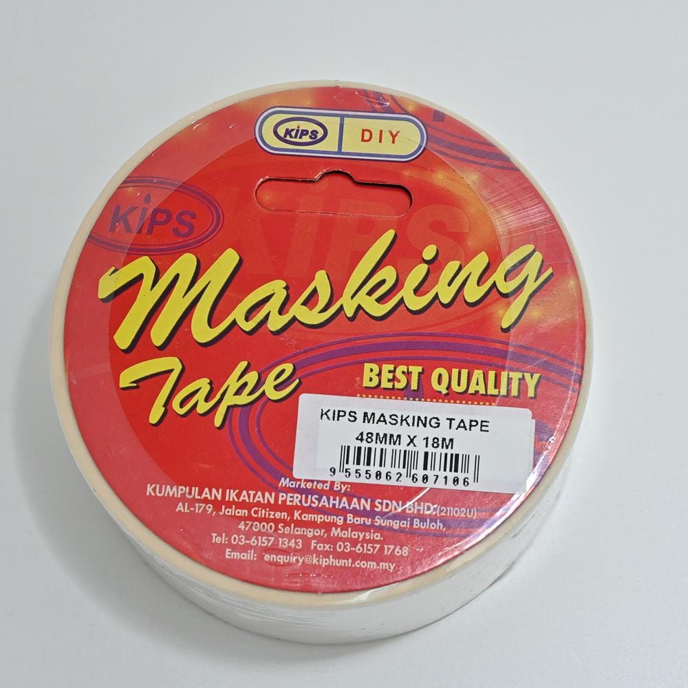KIPS MASKING TAPE 48MM 18M