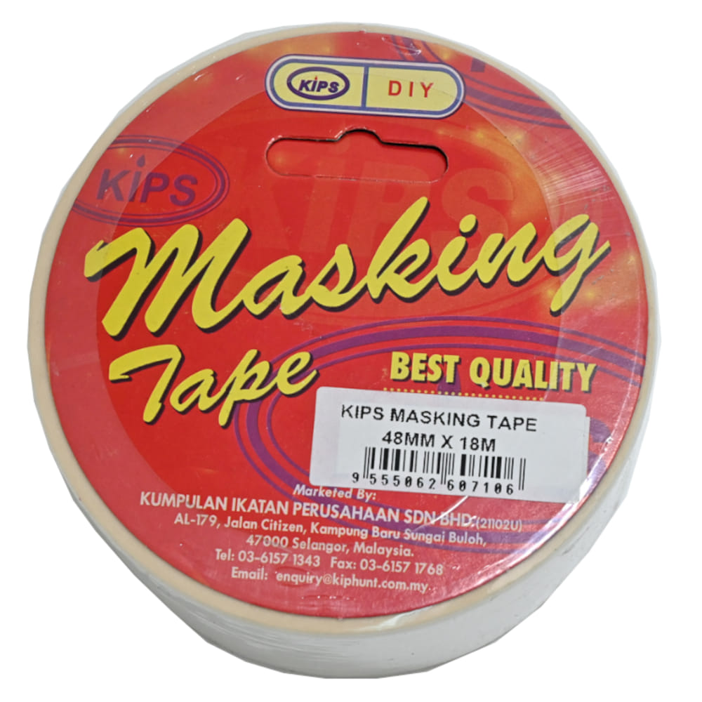 KIPS MASKING TAPE 48MM 18M