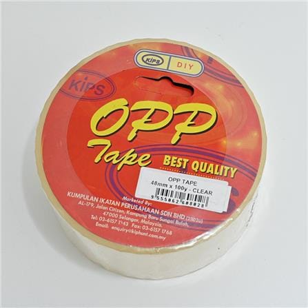 KIPS OPP CLEAR TAPE 48MM 100Y