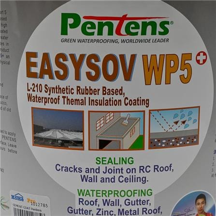 PENTENS CEMENT COAT EASYPOV WP5+ WATERPROOF COATING 5KG