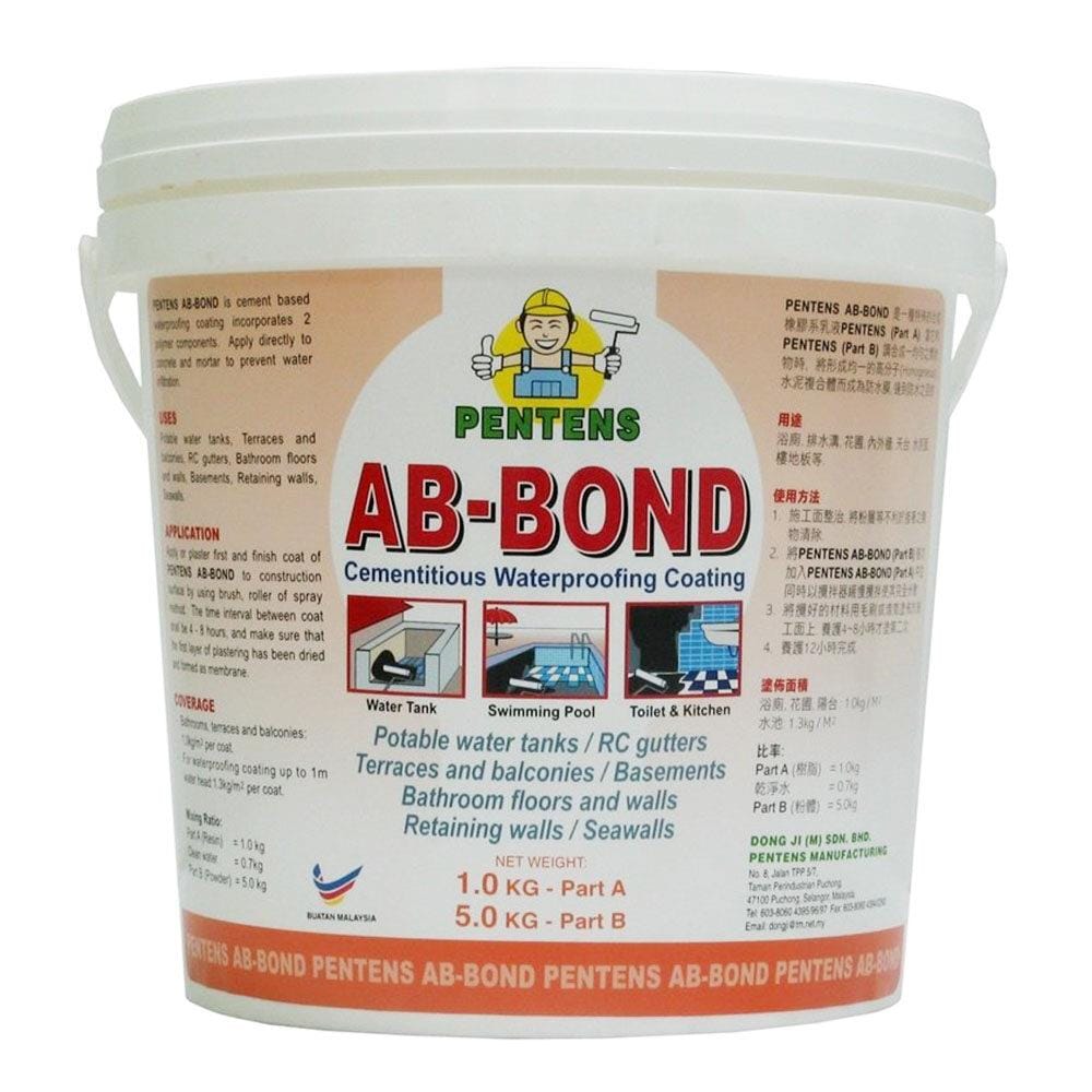 PENTENS AB-BOND CEMENTITIOUS WATERPROOFING COATING 6KG