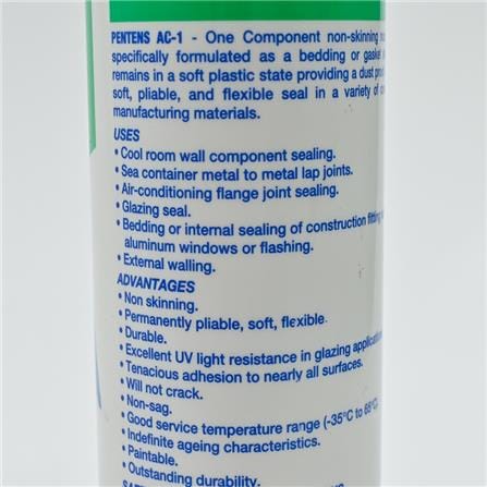 PENTENS AC-1 AWNING CAULK 400GM WHITE