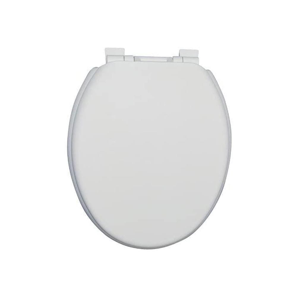 SERICITE PLASTIC TOILET SEAT HDS&C WHITE