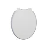 SERICITE PLASTIC TOILET SEAT HDS&C WHITE