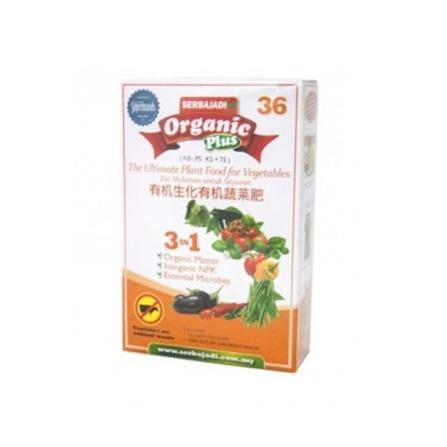 ORGANIC PLUS VEGETABLE SB F36 750 GM