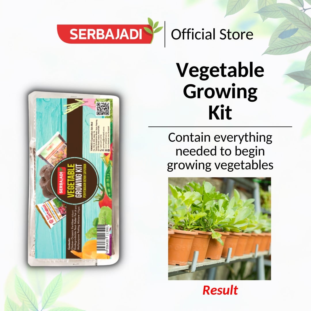 SERBAJADI VEGETABLE GROWING KIT