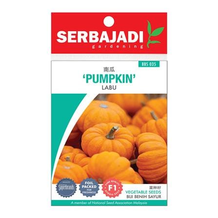 BAJA SERBAJADI PUMPKIN VEGETABLE SEED BBS035 1GM
