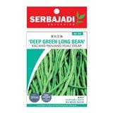 BAJA SERBAJADI DEEP GREEN LONG BEAN VEGETABLE SEED BBS049 1GM