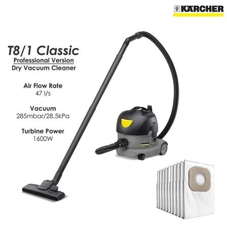 KARCHER DRY VACUUM CLEANER (PROFESSIONAL) FT8/1 1600W/8L