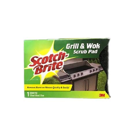 SCOTCH BRITE GRILL & WOK SCRUBBER PAD 6621