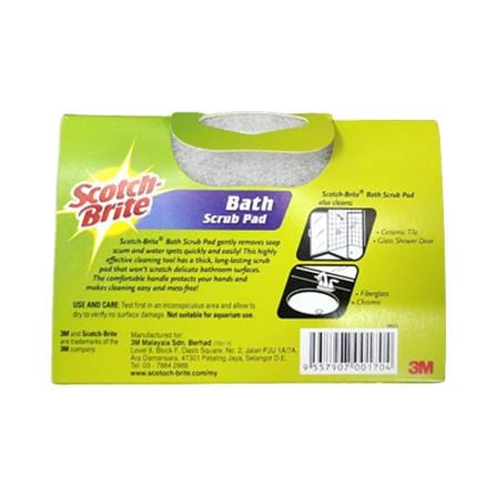 SCOTCH BRITE BATH SCRUBBER PAD 6623