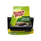SCOTCH BRITE GRILL & WOK SCRUBBER PAD WITH HANDLE 7721