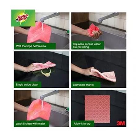 SCOTCH BRITE SPONGE CLOTH 2PC PACK