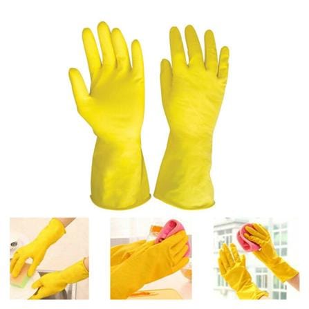SCOTCH BRITE BATHROOM GLOVES (LONG CUFF) SIZE-M