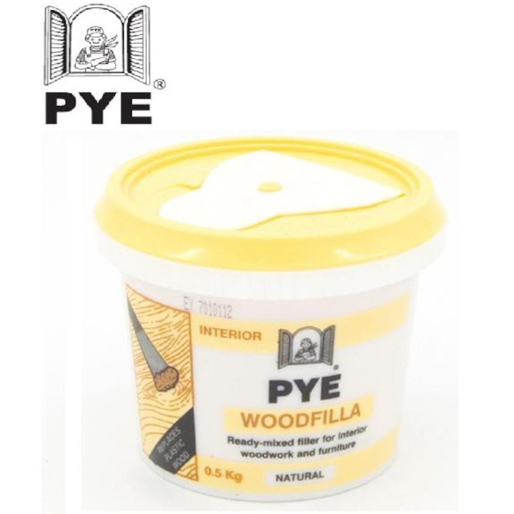 PYE FILLA WOODFILLA 0.5KG NATURAL