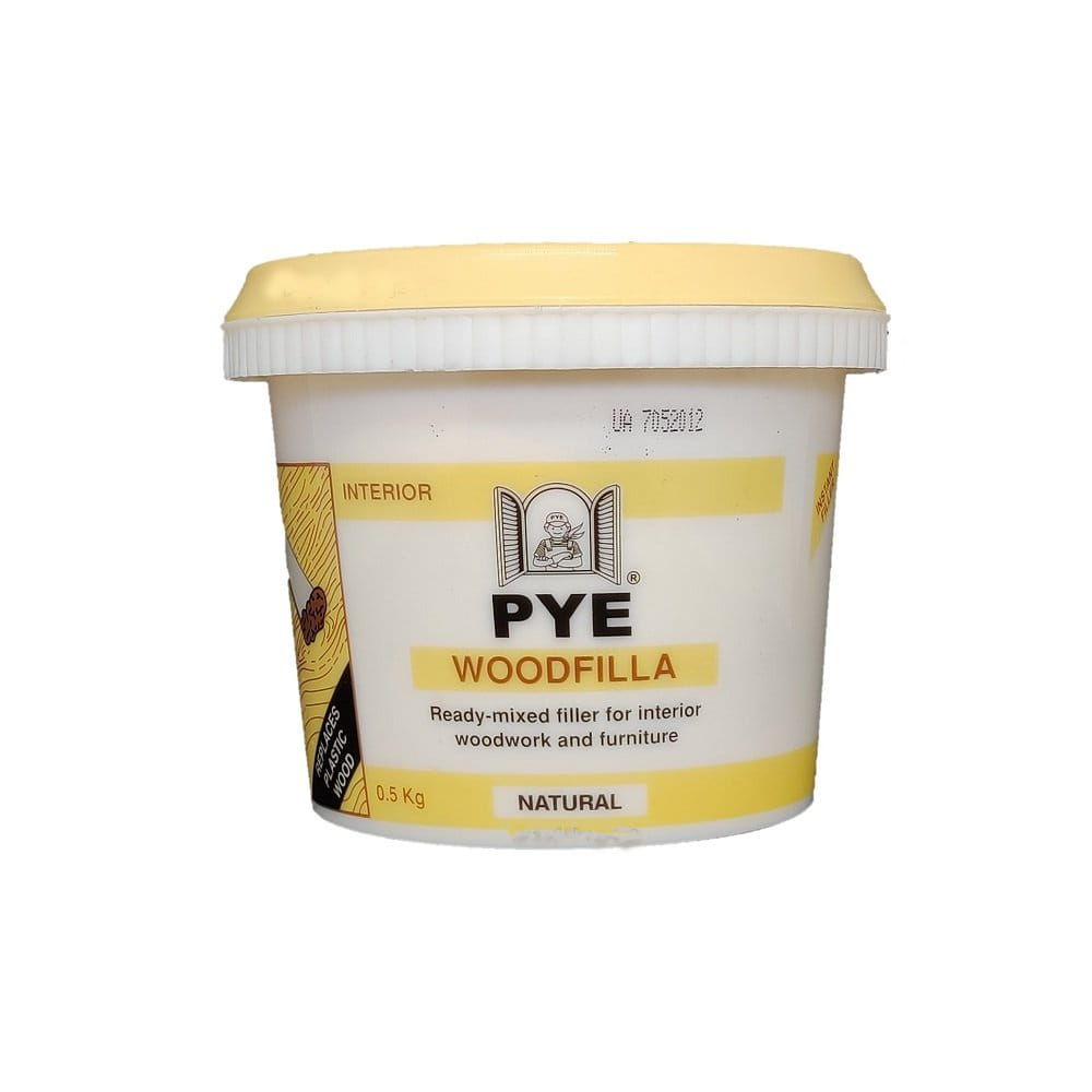 PYE FILLA WOODFILLA 0.5KG NATURAL