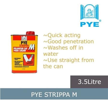 PYE STRIPPA M FOR METAL SURFACES 3.5LITER
