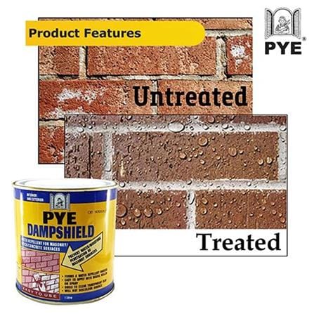 PYE DAMPSHIELD STONE BRICK CONCRETE PROTECTOR 5L
