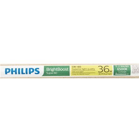 FLUORESCENT LAMP LONG PHILIPS BRIGHT BOOST (TL-D 36W/865)