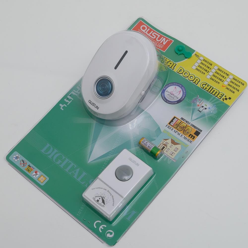 AC WIRELESS DOORBELL OT-DB-D036KAC QUSUN