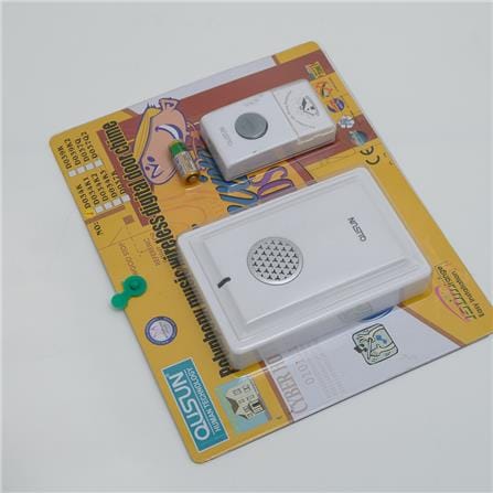 QUSUN POLYPHONY MUSIC WIRELESS DIGITAL DOOR CHIME D034K