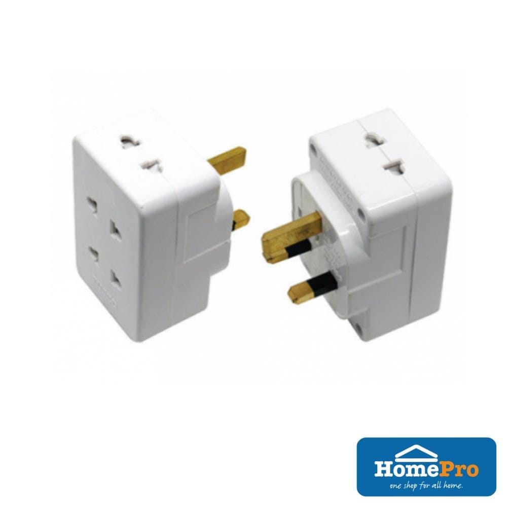 NESLY 2PIN 4WAY EXTENSION SOCKET ADAPTOR 740(PP)