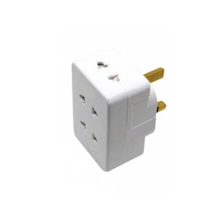 NESLY 2PIN 4WAY EXTENSION SOCKET ADAPTOR 740(PP)