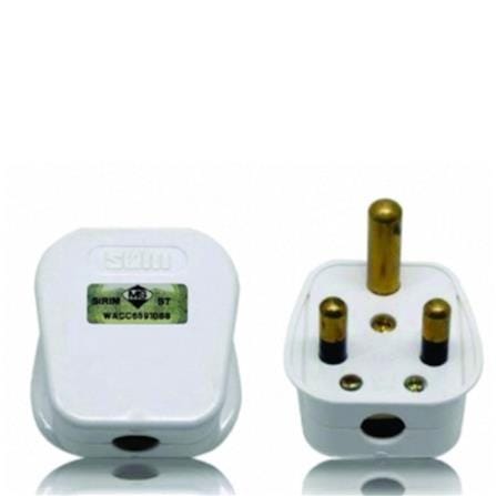 SUM 15AMP PLUG TOP  115(BP) -WHITE