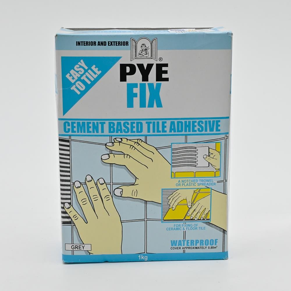 PYE FIX CEMENT-BASED TILE ADHESIVES 1KG