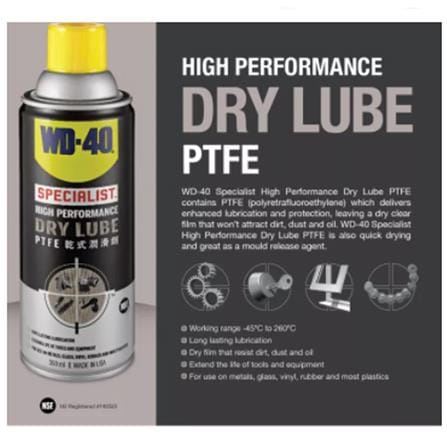 WD-40 SPECIALIST DRY LUBE HIGH PERFORMANCE PTFE 283G