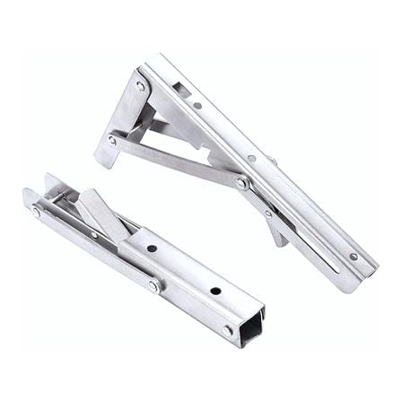 AVIO FOLDABLE SHELF SUPPORT SELF-LOCK STAINLESS STEEL EACH