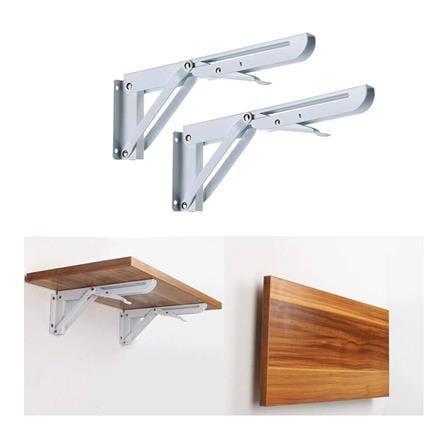AVIO FOLDABLE SHELF SUPPORT SELF-LOCK STAINLESS STEEL EACH