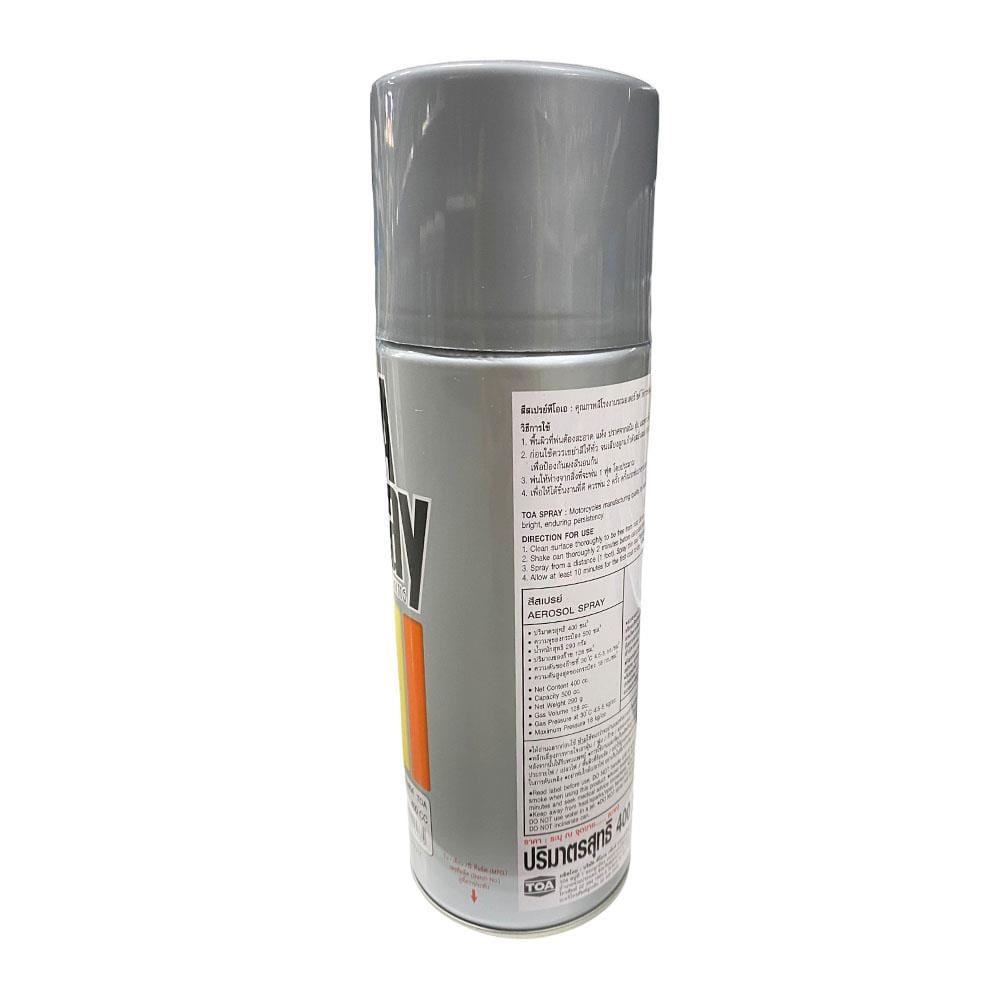 TOA AEROSOL SPRAY PAINT 400CC 032 METALICGREY