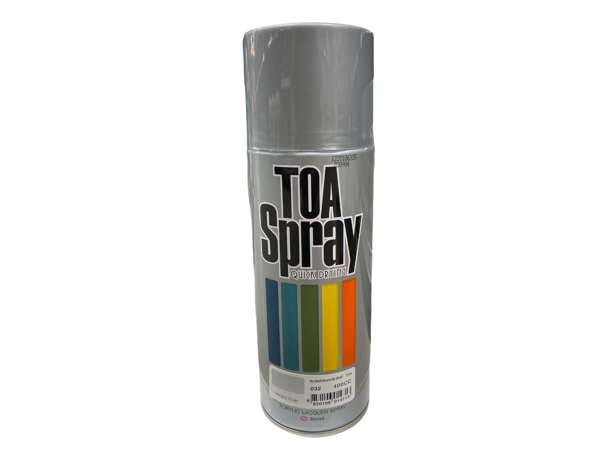 TOA AEROSOL SPRAY PAINT 400CC 032 METALICGREY