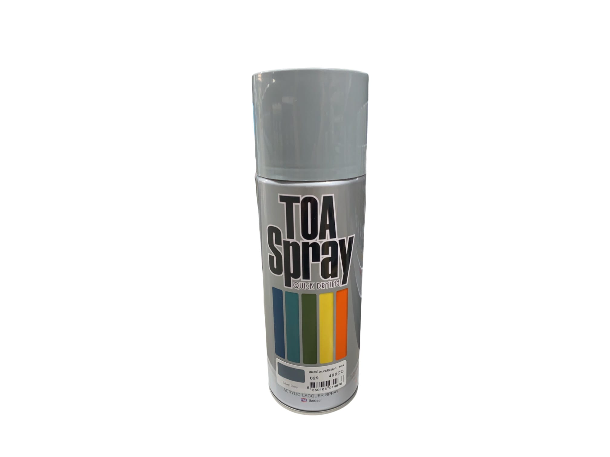 TOA AEROSOL SPRAY PAINT 400CC 029 SILVERGREY
